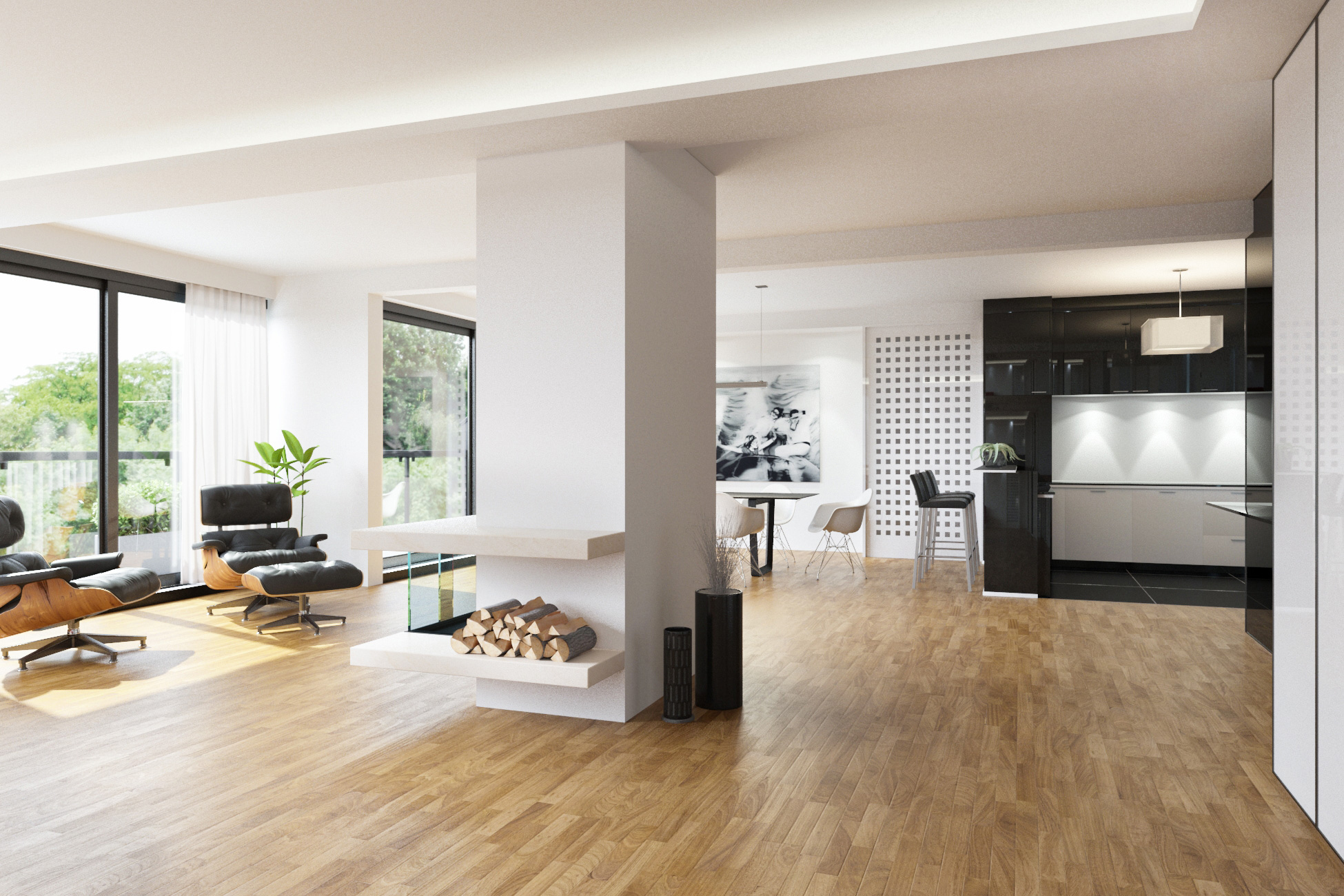 3D Visualisierung Penthouse